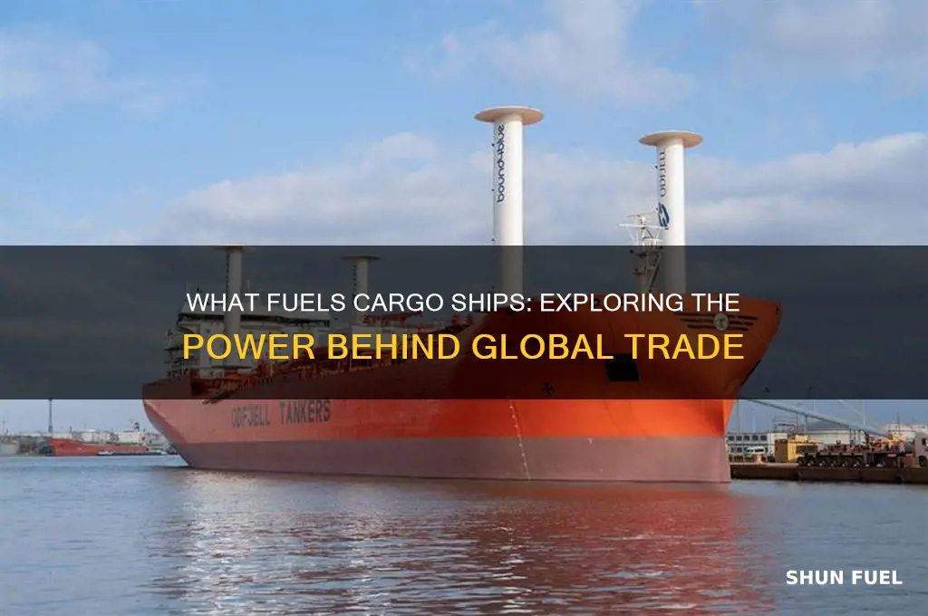 what do cargo ships use for fuel