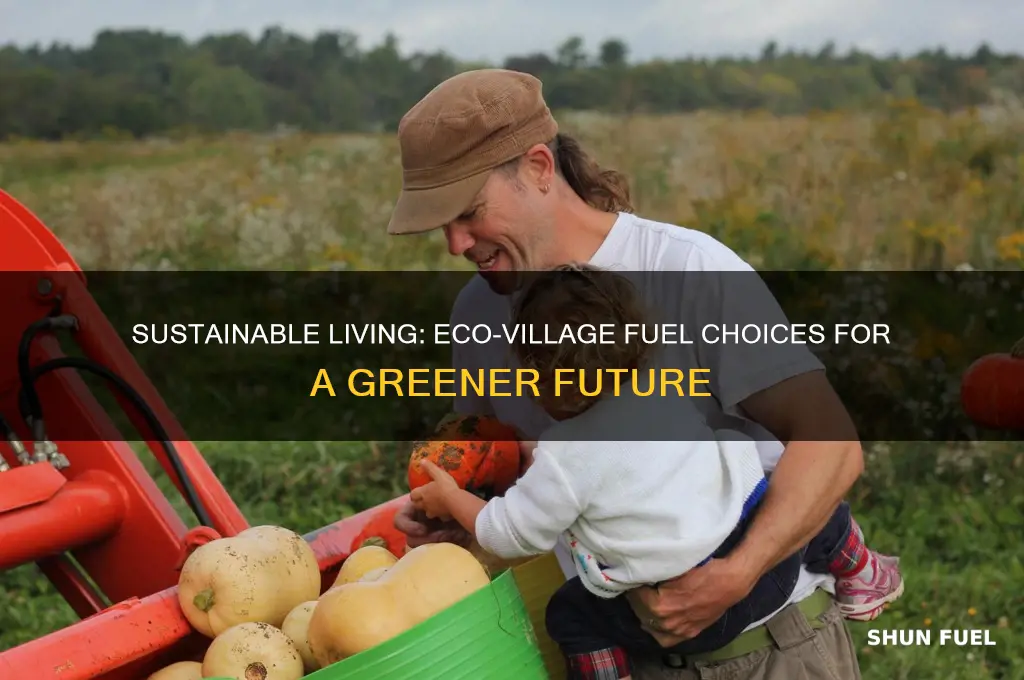 what do eco village members use for fuel
