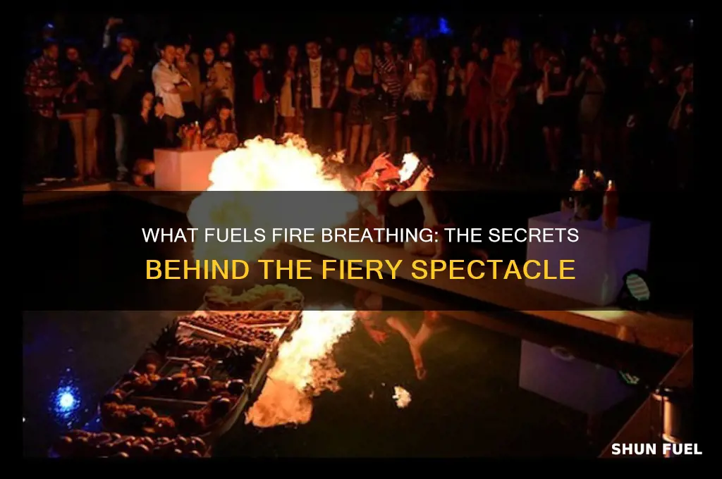 what do fire breathers use for fuel