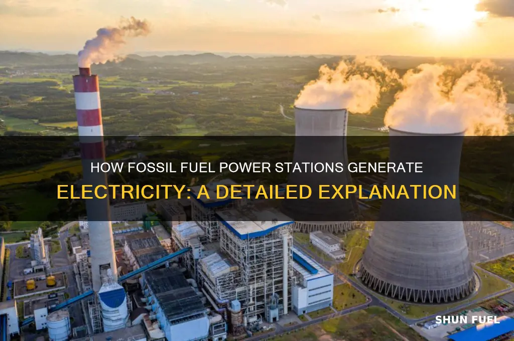 what do fossil fuel power stations work