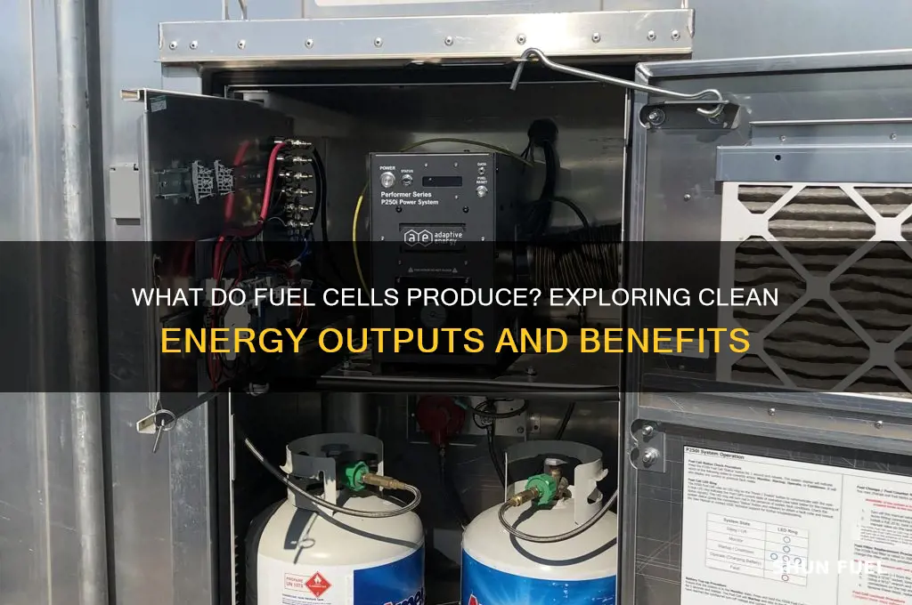 what do fuel cells produce