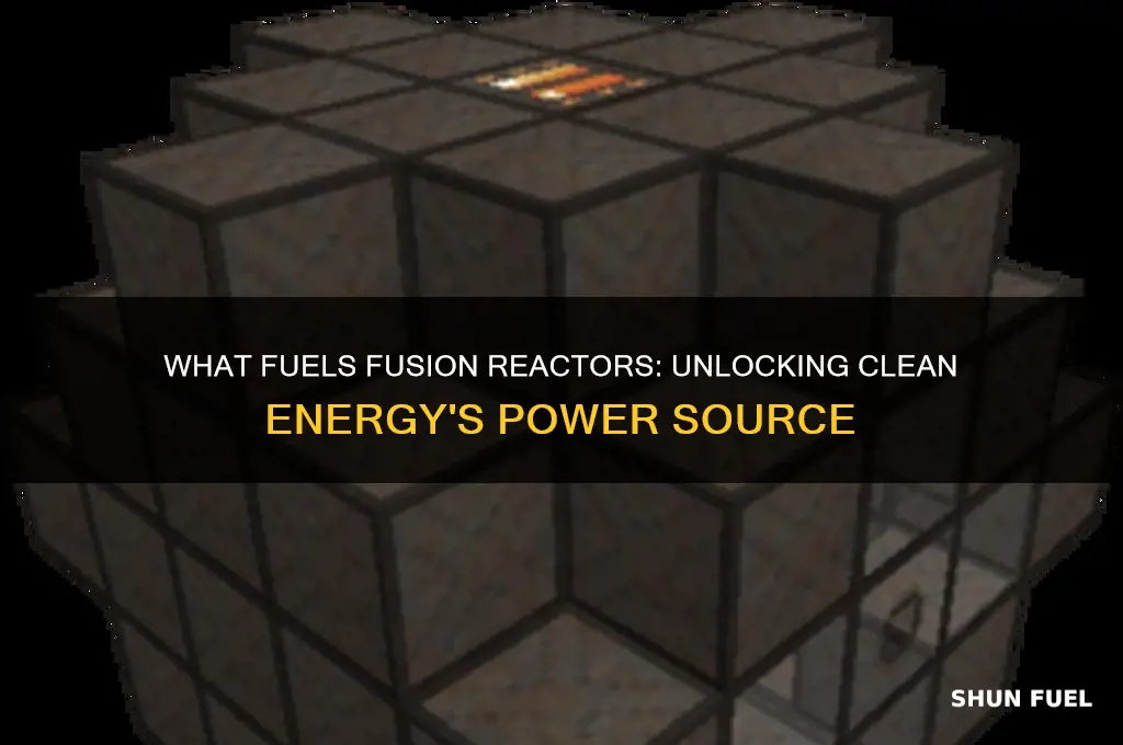 what do fusion reactors use as fuel