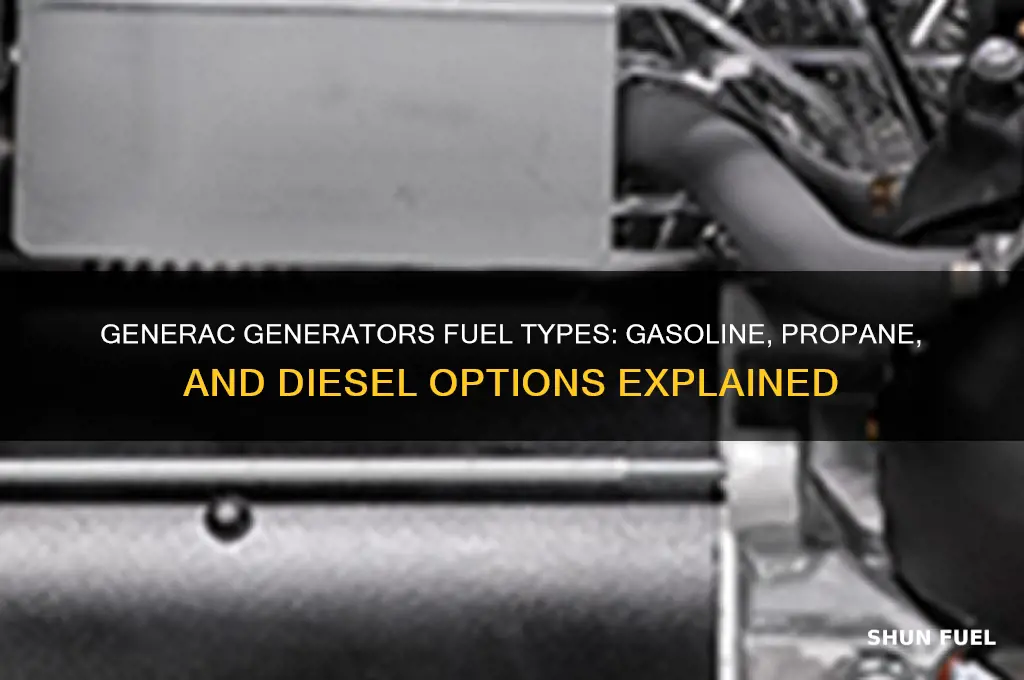 what do generac generators use for fuel