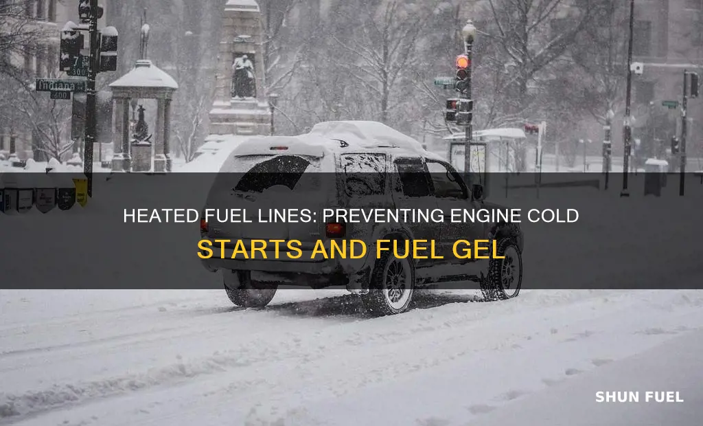 what do heated fuel lines prevent