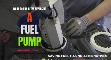 Post-Fuel Pump Replacement: Checks and Precautions to Take