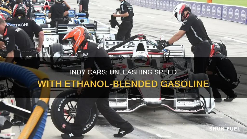 what do indy cars use for fuel