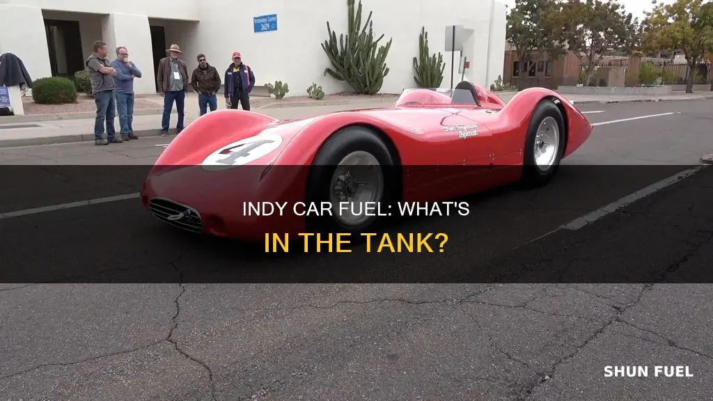 what do indy cars use for fuel