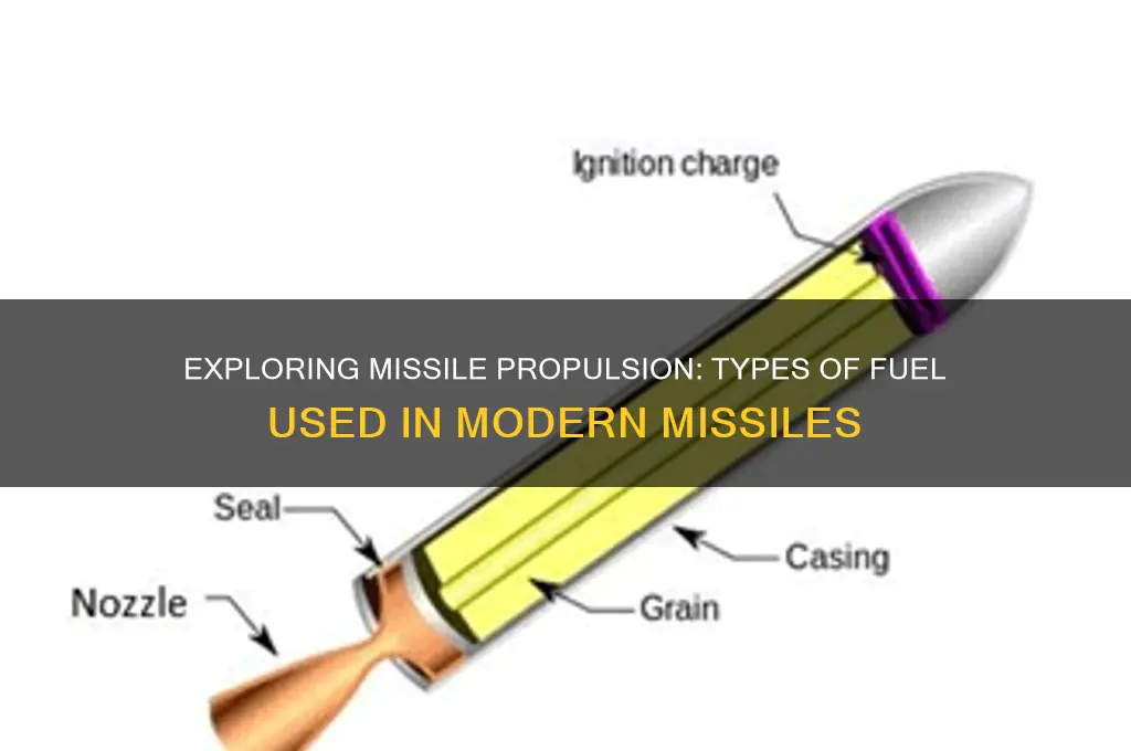 what do misseles use as fuel
