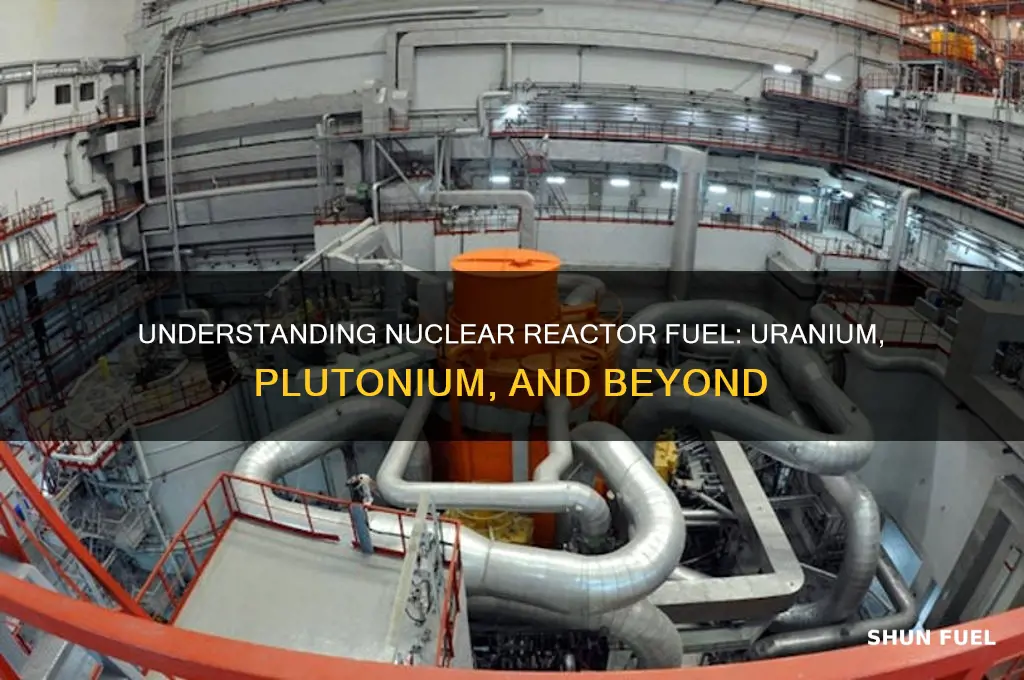 what do nuclear reactors use for fuel