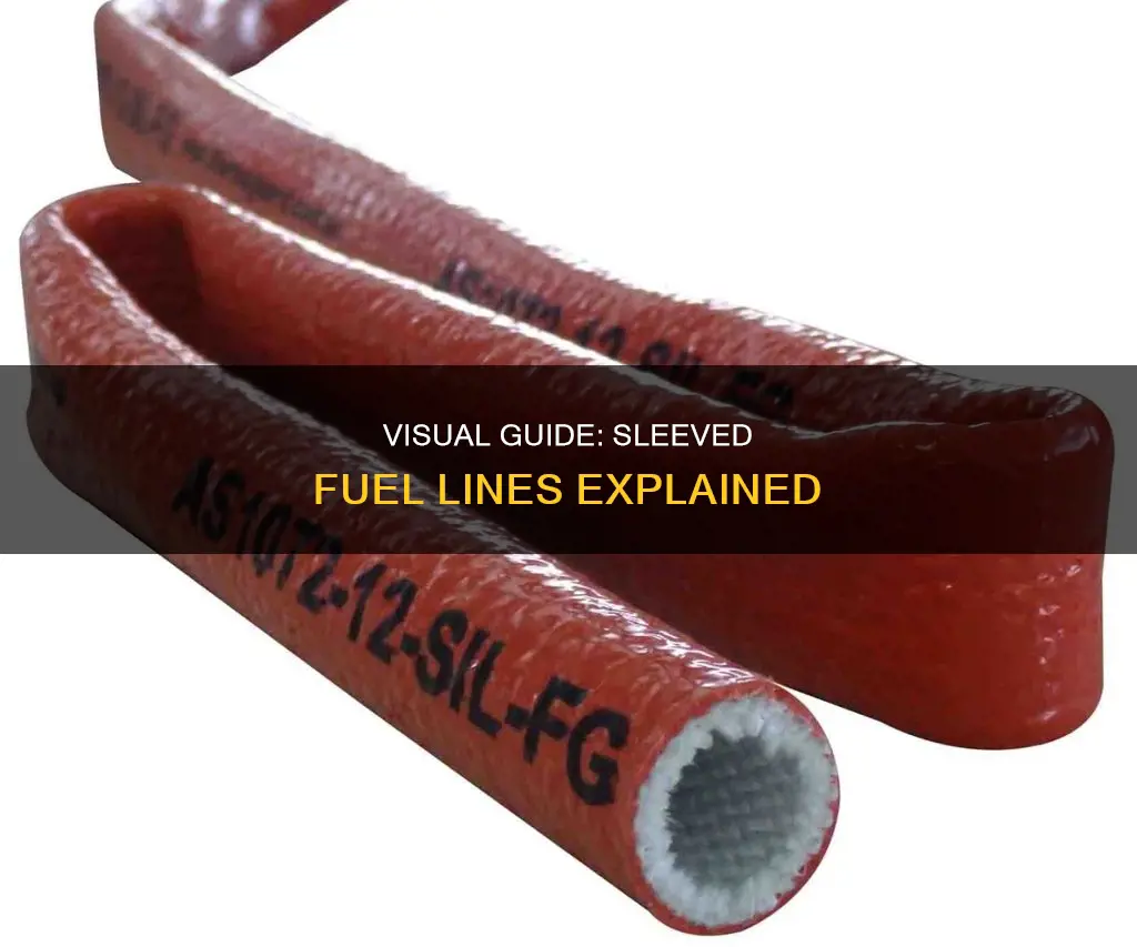 what do sleeved fuel lines look like