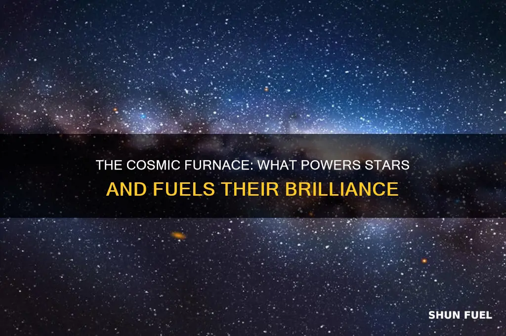 what do stars use as a fuel