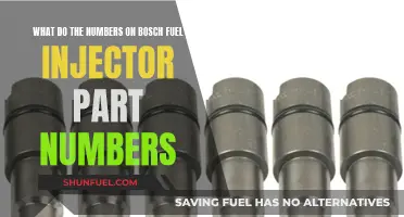 Understanding Bosch Fuel Injector Numbers