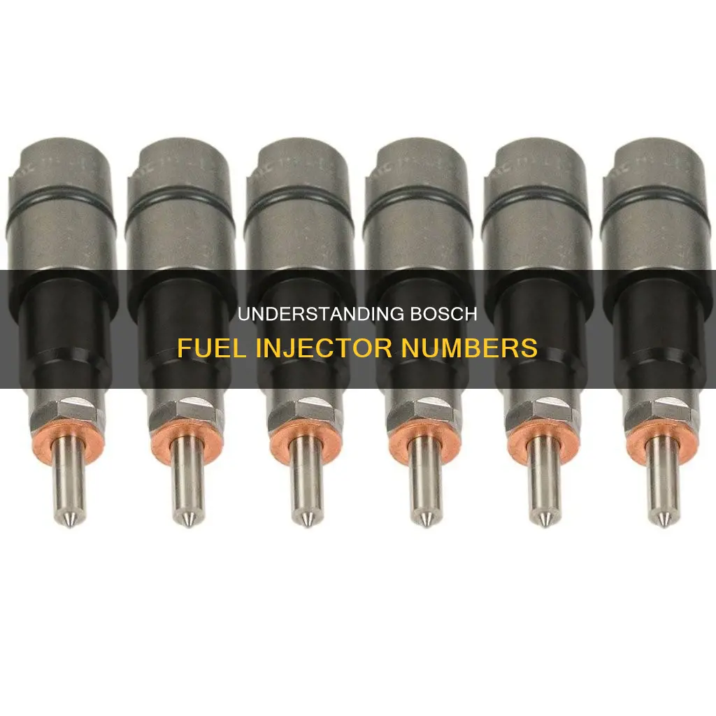 what do the numbers on bosch fuel injector part numbers