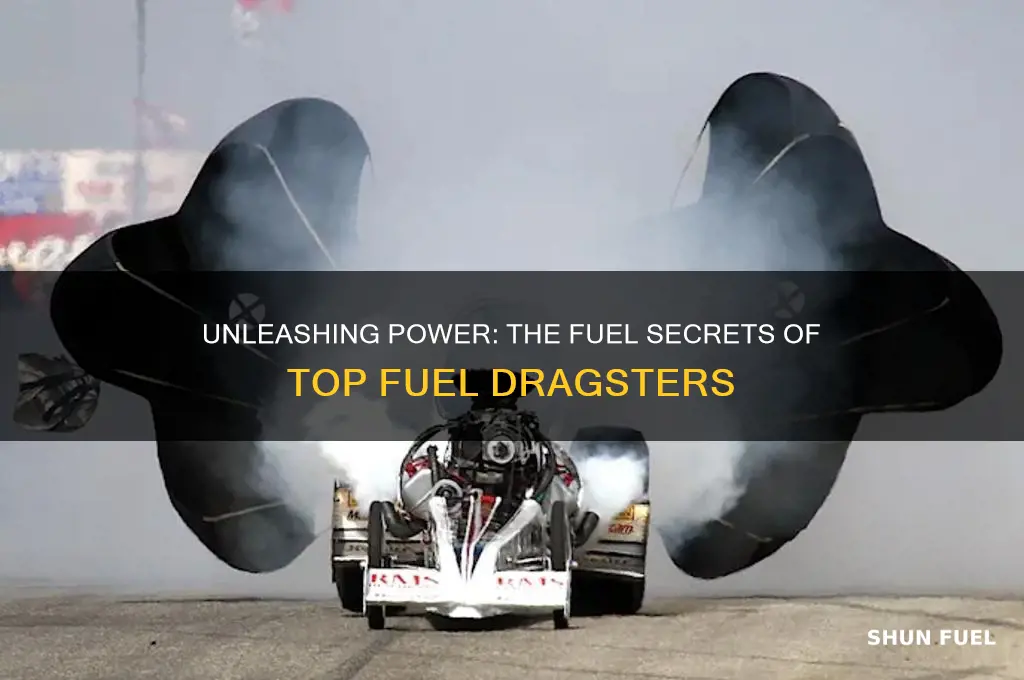 what do top fuel dragster use for fuel