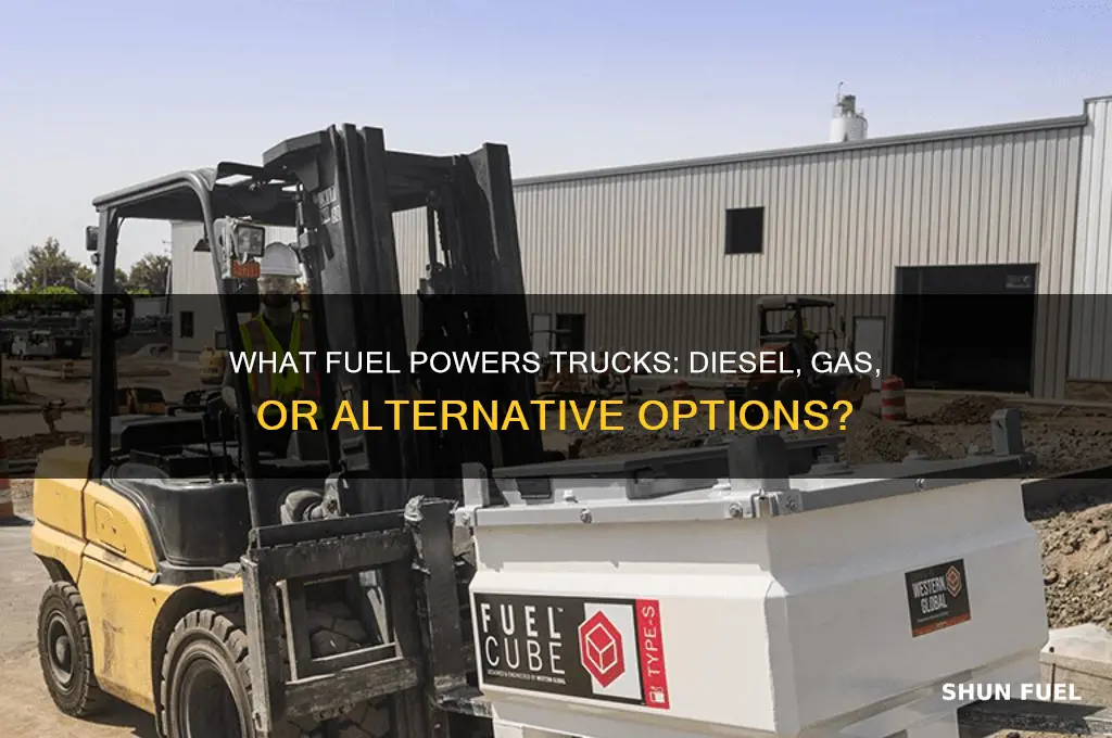 what do trucks use for fuel