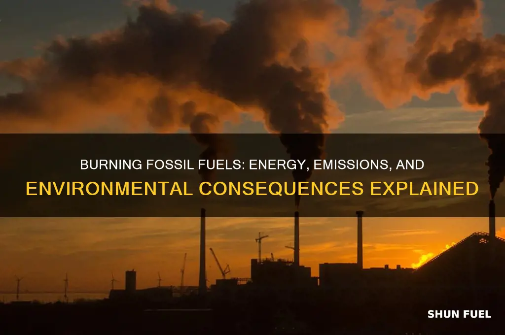 what do we get from burning fossil fuels