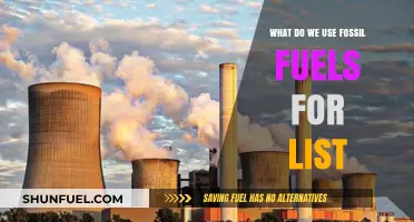 Essential Uses of Fossil Fuels: A Comprehensive List Explained
