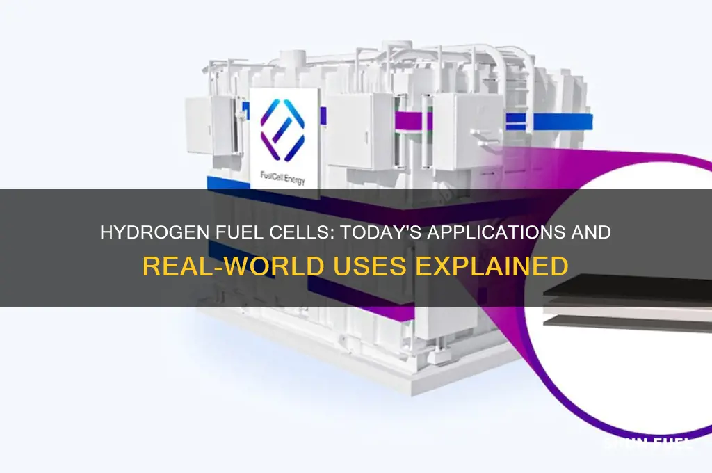 what do we use hydrogen fuel cells for toda