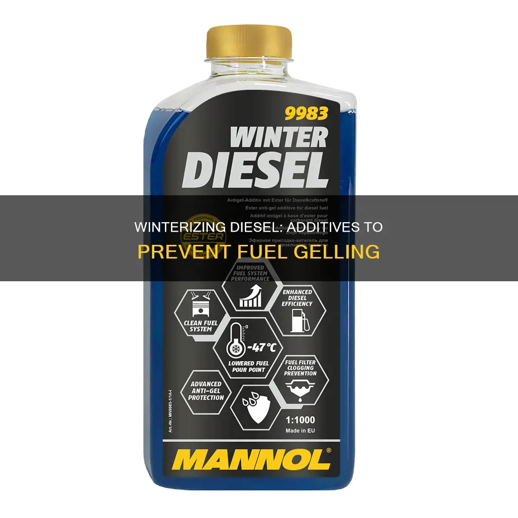 what do you add to diesel fuel in winter