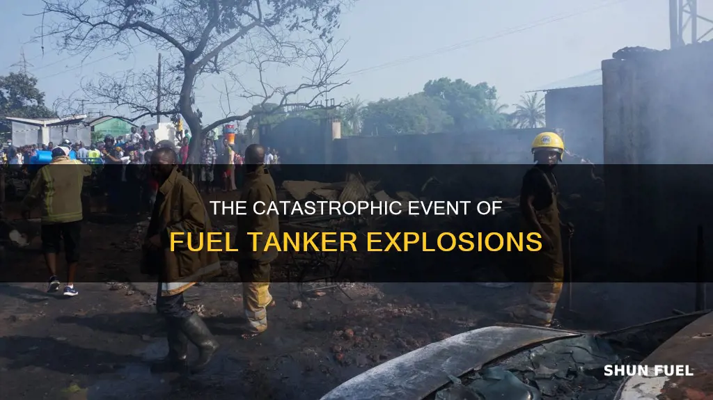 what do you call it when a fuel tanker explodes