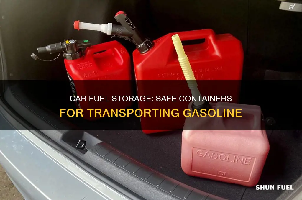 what do you carry car fuel in