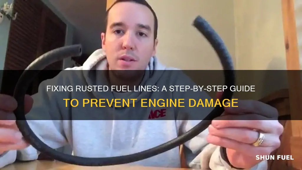 what do you do about rusted fuel lines