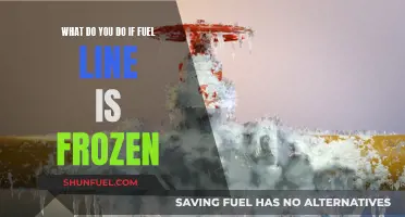 Thawing Frozen Fuel Lines: DIY Tips to Get Going