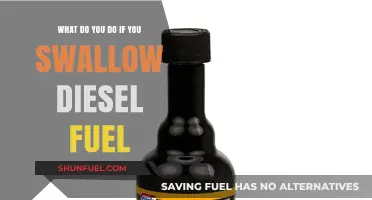 Immediate Actions After Swallowing Diesel Fuel