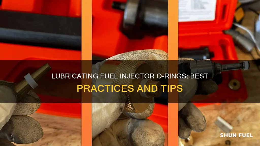 what do you lube fuel injector o rings
