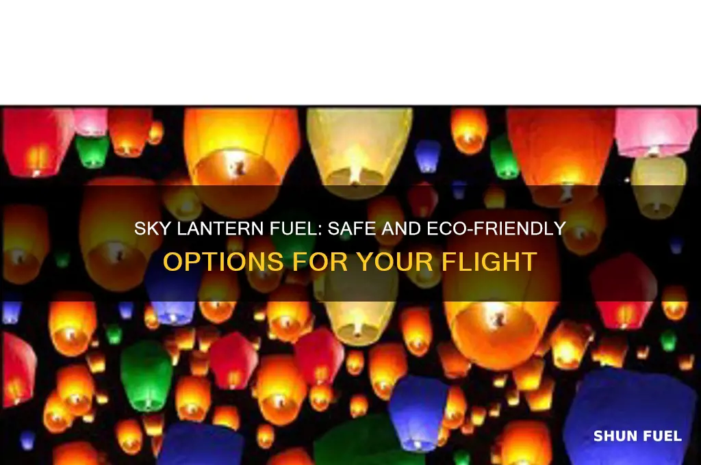 what do you use for fuel for a sky lantern