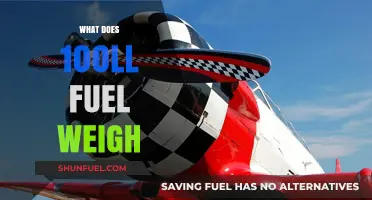 Understanding the Weight of 100LL Aviation Fuel: A Comprehensive Guide