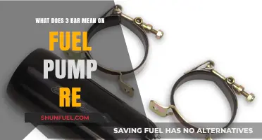 Understanding the 3 Bar Fuel Pump Rating: What Does It Mean?