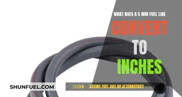 Fuel Line Conversion: 5mm to Inches