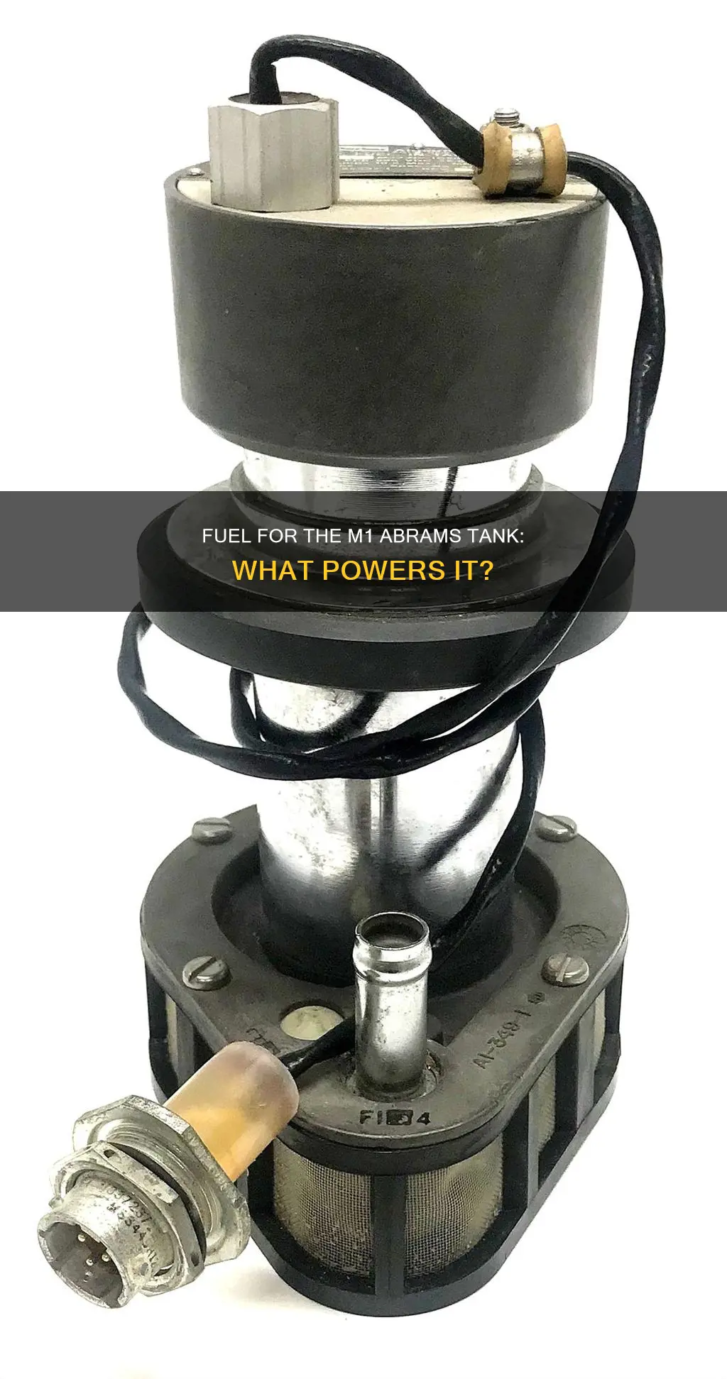 what does a abram tank use for fuel
