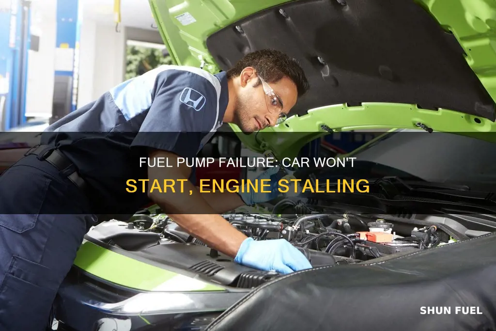 what does a bad fuel pump do to a car