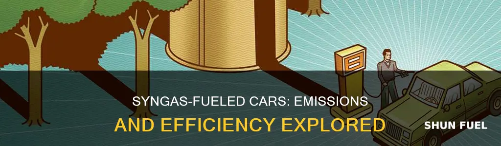 what does a car emitt when fueled with syngas