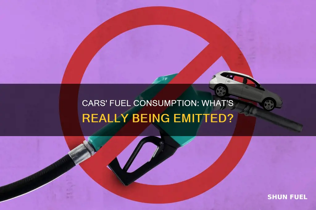 what does a car realese when it uses fuel