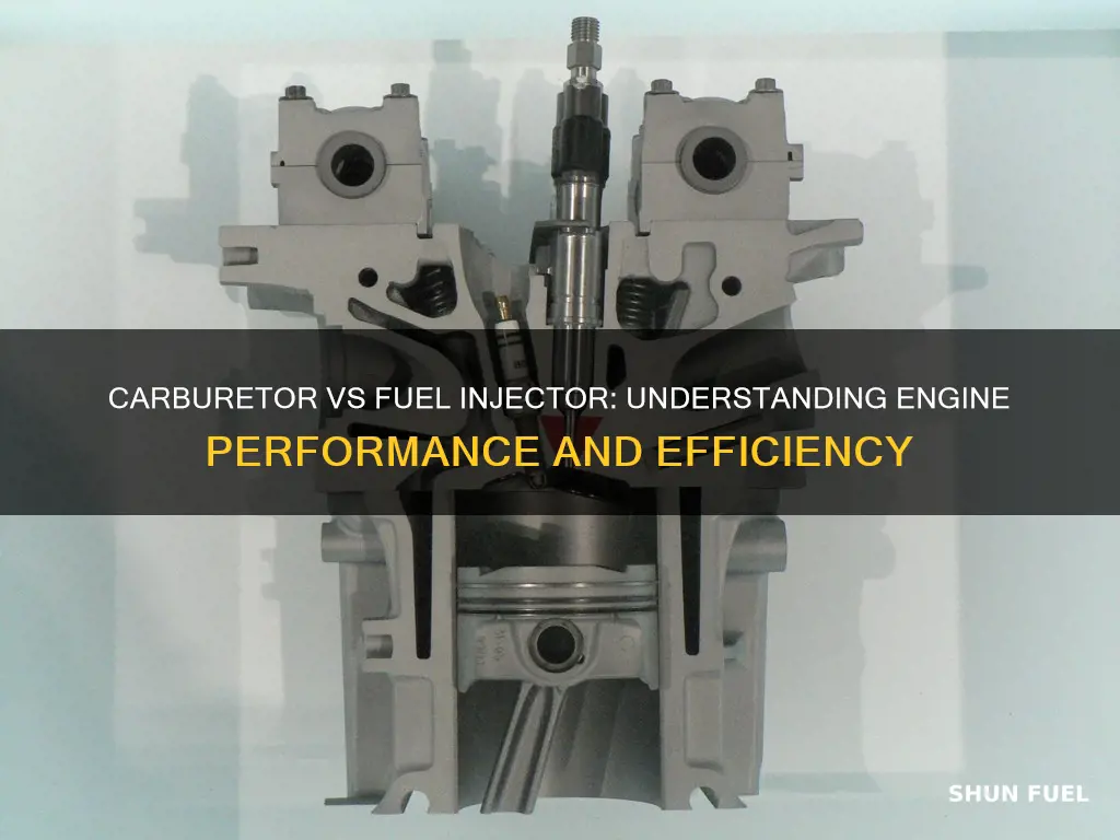 what does a carburetor do vs fuel injector