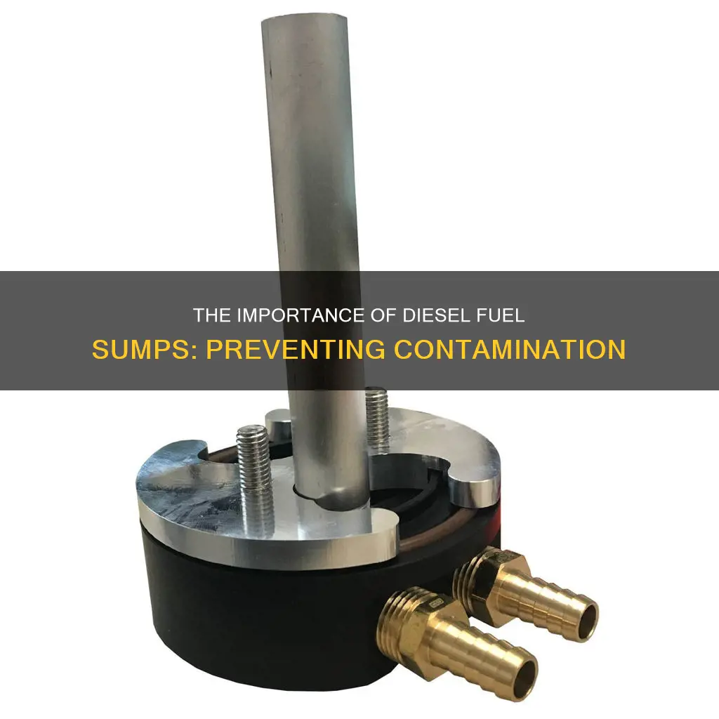 what does a diesel fuel sump do