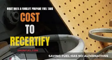 How Much Does It Cost to Recertify a Forklift Propane Tank?
