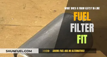 Fuel Filter Compatibility: Fram G3727 In-Line Models