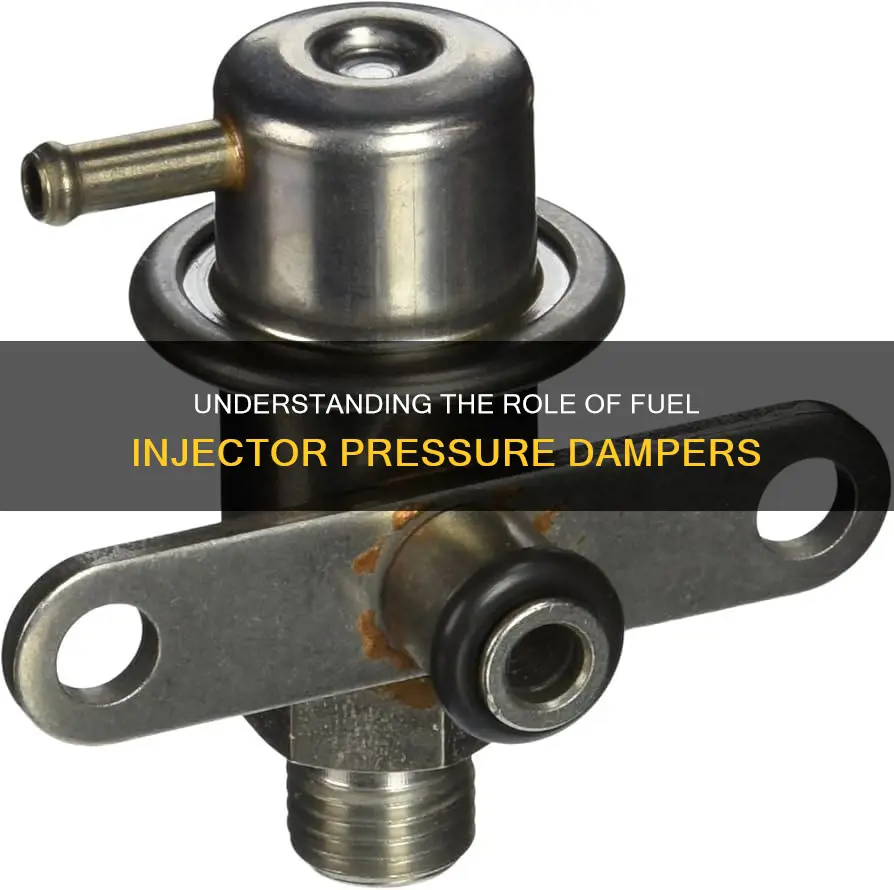 what does a fuel injector pressure damper do