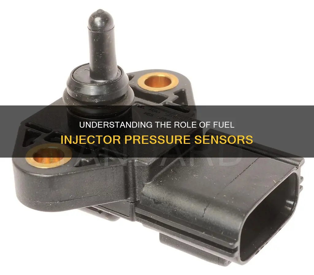 what does a fuel injector pressure sensor do