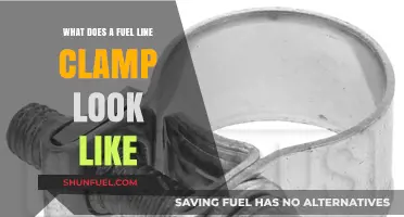 Visual Guide: Understanding the Appearance of a Fuel Line Clamp