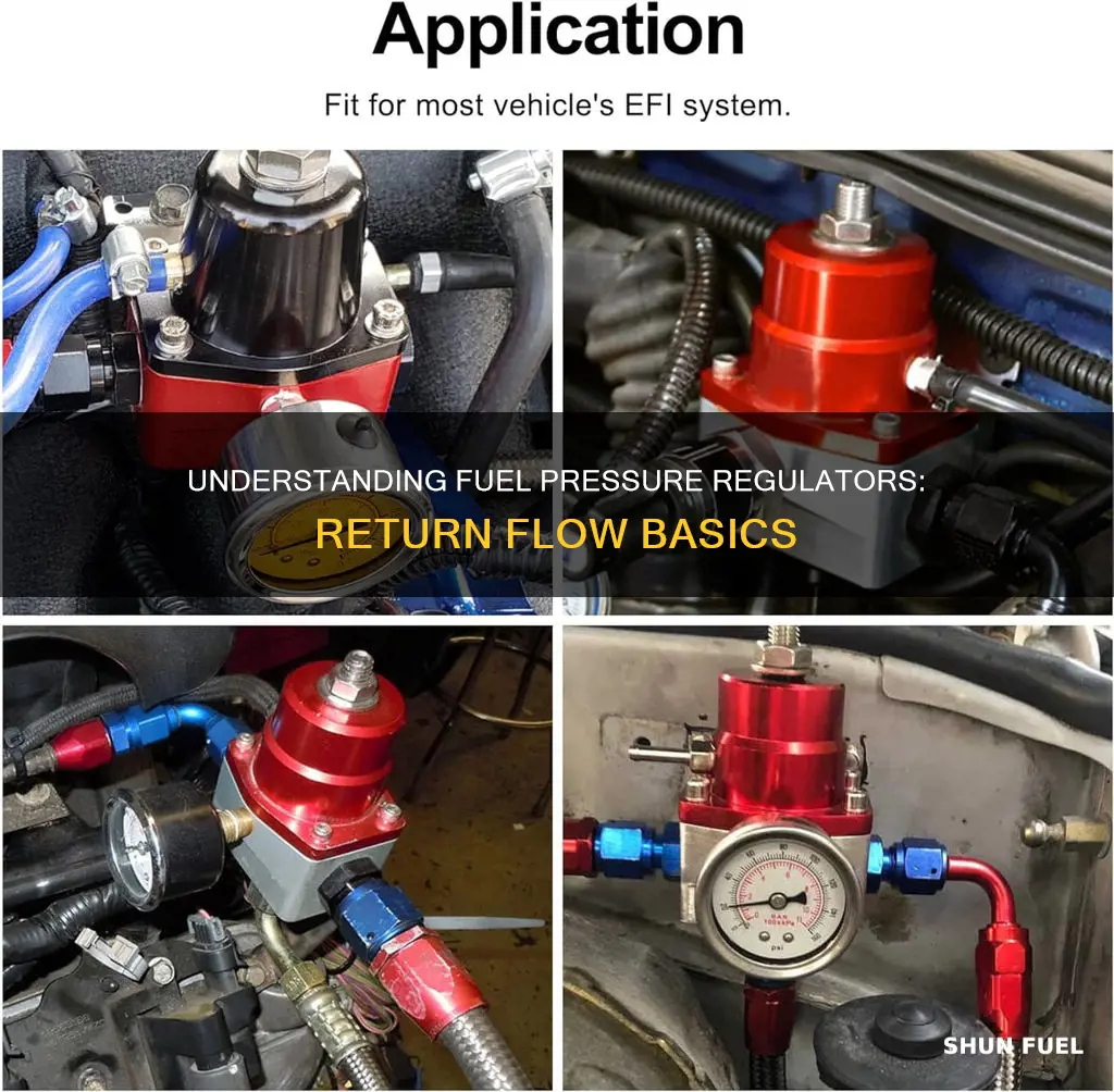 what does a fuel pressure regulator return look like