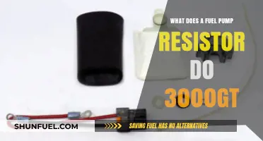 Fuel Pump Resistor Function in 3000GT: Essential Role Explained
