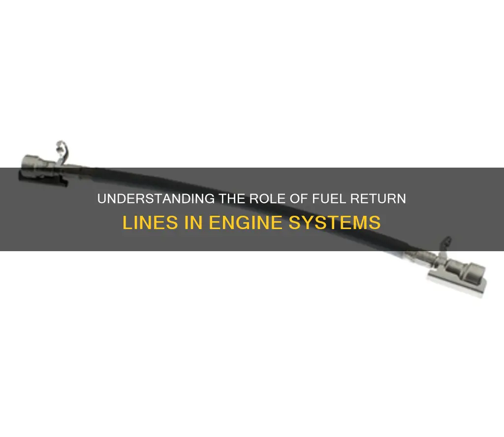 what does a fuel return line do