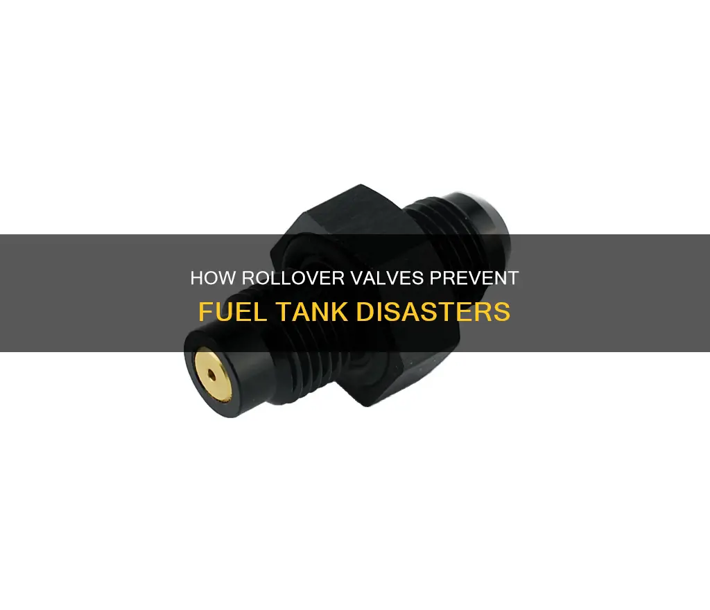 what does a fuel tank rollover valve do