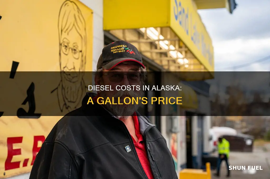 what does a gallon of diesel fuel cost in alaska