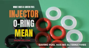 Green Fuel Injector O-Rings: What Do They Mean?